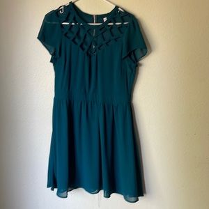 Teal Dress
